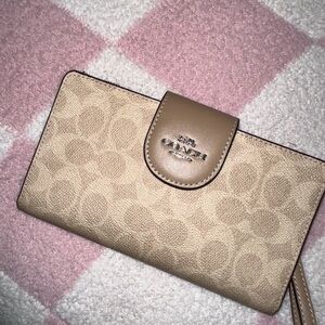 Coach Phone Wallet Wristlet